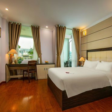 A luxury hotel in Hanoi